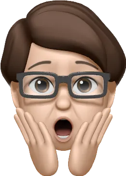 Imagen de emoji sorprendida